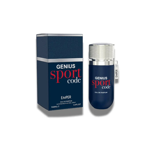 Genius Sport Code - 100ml Eau De Parfum - 100ml - Designer