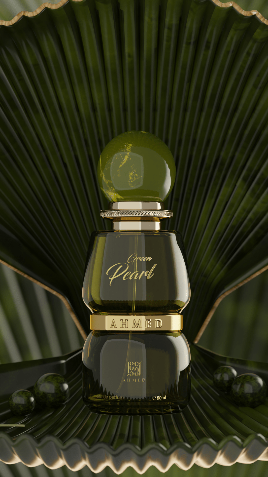 Green Pearl Ahmed Al Maghribi 80ml Eau De Parfum Dubai Perfume – Dapper Industries