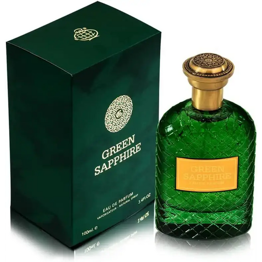 Green Sapphire Fragrance World - 100ml Eau Da Parfum - Dapper Industries SA