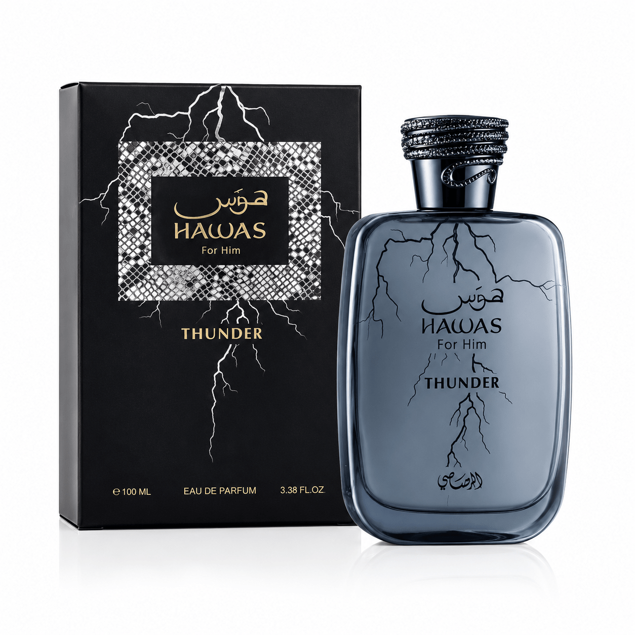 Hawas Thunder - 100ml Eau De Parfum Dubai Perfume – Dapper Industries