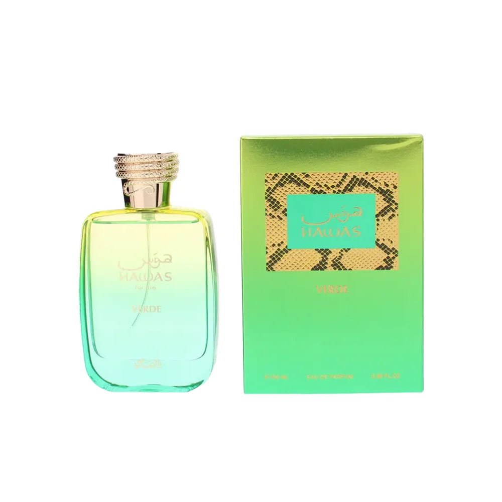 Hawas Verde by Rasasi – 100ml Eau De Parfum Dubai Perfume – Dapper Industries