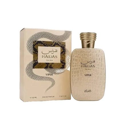Hawas Viper For Him by Rasasi – 100ml Eau De Parfum Dubai Perfume – Dapper Industries