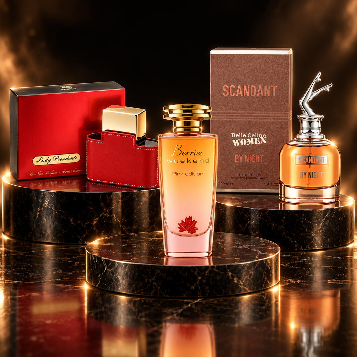 Her Fragrance Wardrobe with Lady Presidente, Berries Weekend and Scandant By Night