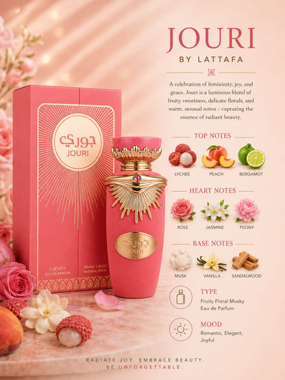 Jouri Lattafa - 100ml Eau De Parfum Dubai Perfume – Dapper Industries