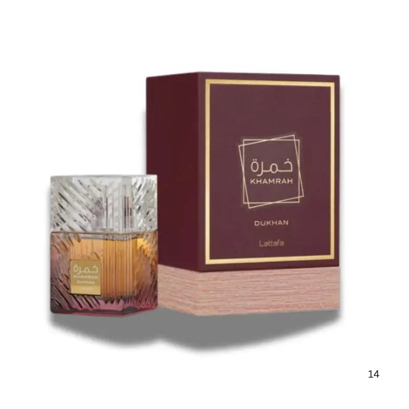 Khamrah Dukhan Lattafa - 100ml Eau Da Parfum Dubai Perfume – Dapper Industries