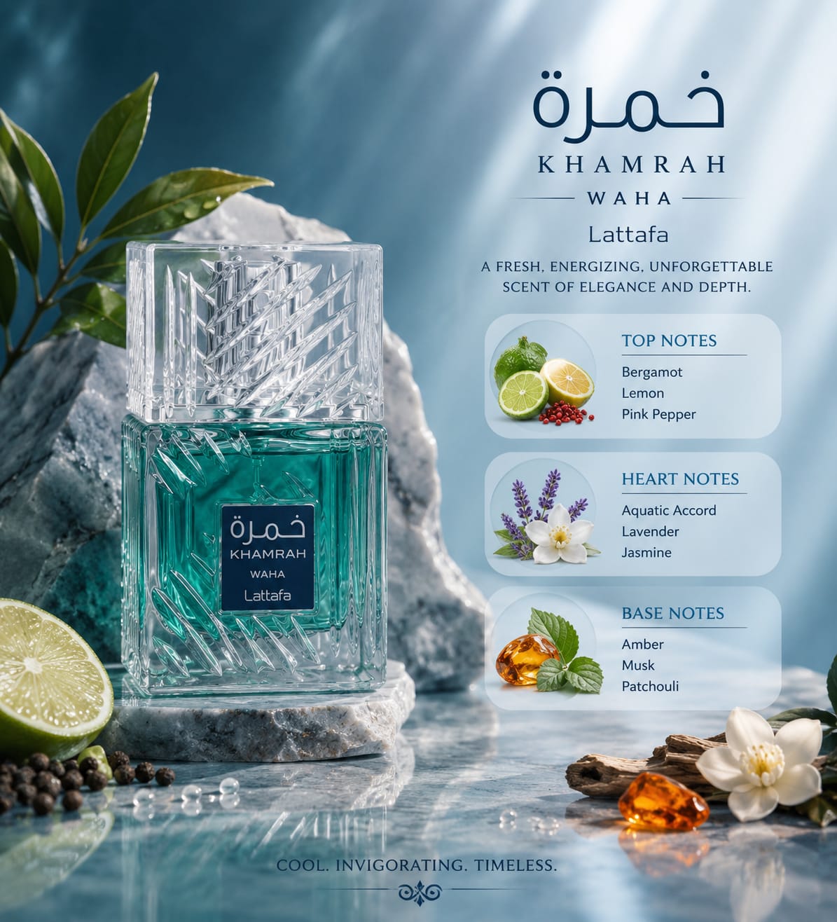 Khamrah Waha Lattafa - 100ml Eau Da Parfum Dubai Perfume – Dapper Industries