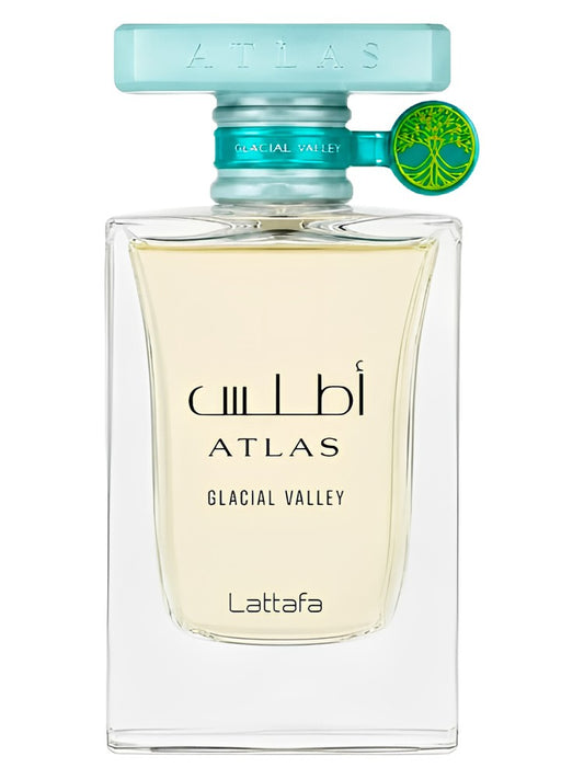 Lattafa Atlas Glacial Valley 55ml Eau de Parfum bottle