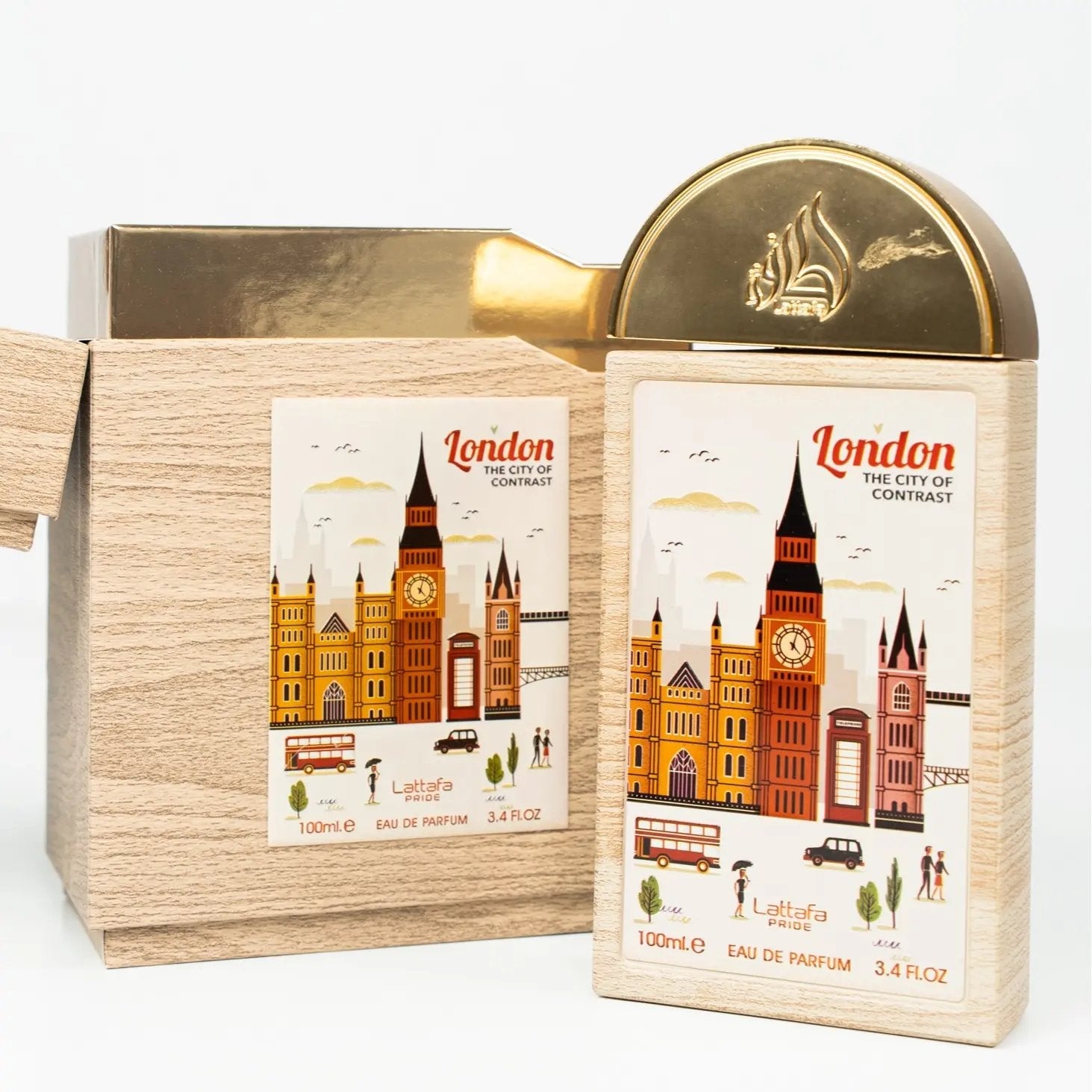 London - The City of Contrast - 100ml Eau De Parfum Dubai Perfume – Dapper Industries