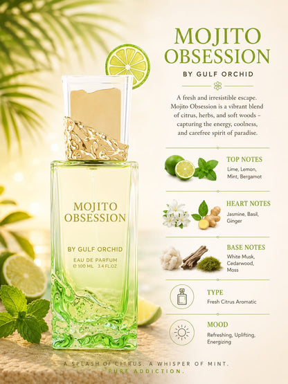 Mojito Obsession By Gulf Orchid - 100ml Dubai Perfume – Dapper Industries