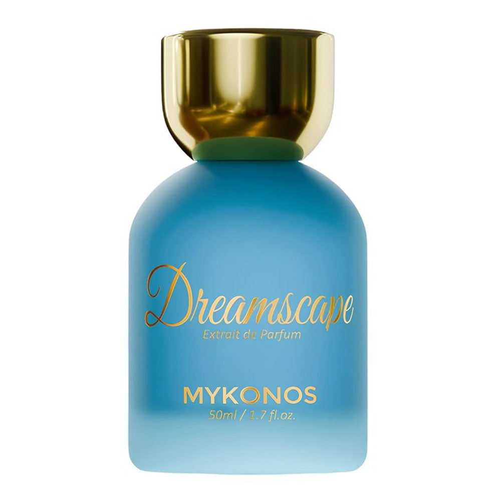 Mykonos Dreamscape 50ml Extrait de Parfum bottle on white background