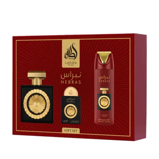 Nebras Lattafa Giftset 100ml Dubai Perfumes