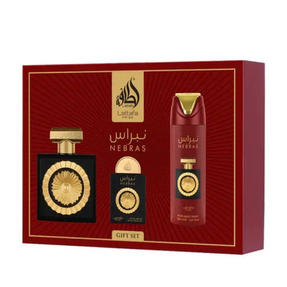 Nebras Lattafa - Giftset Dubai Perfume – Dapper Industries