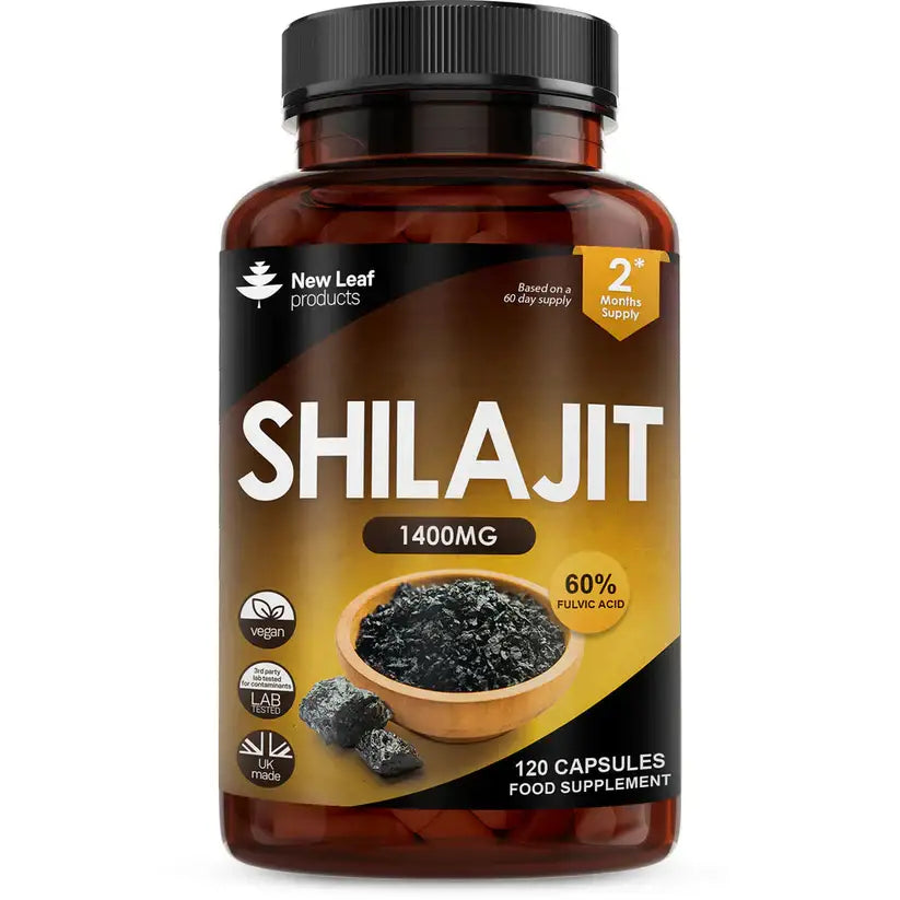 New Leaf - Shilajit 1400mg High Strength Capsules