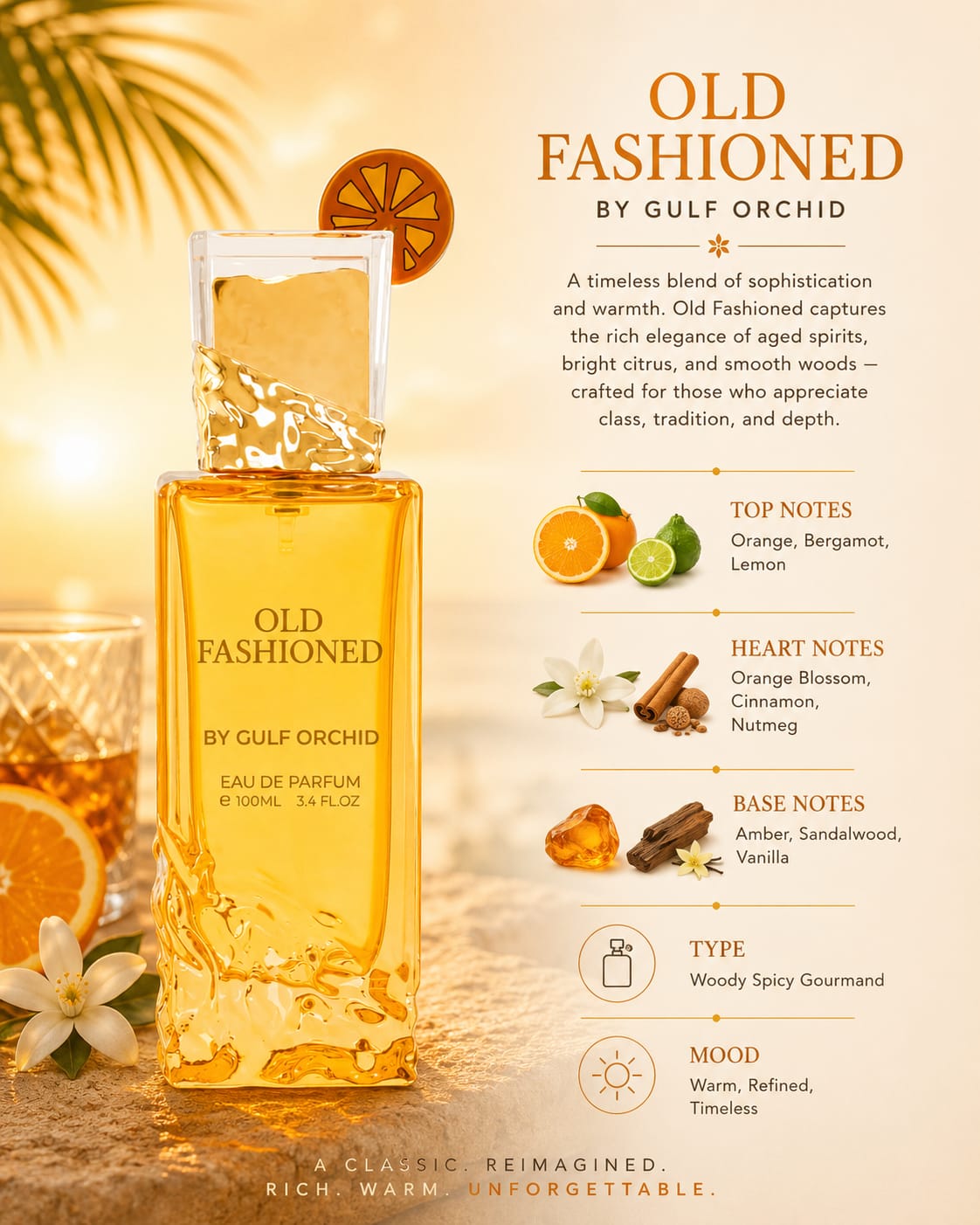 Old Fashioned by Gulf Orchid - 100ml Dubai Perfume – Dapper Industries