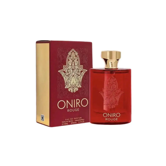 Oniro Rouge Fragrance World - 100ml Eau De Parfum - Dapper Industries SA