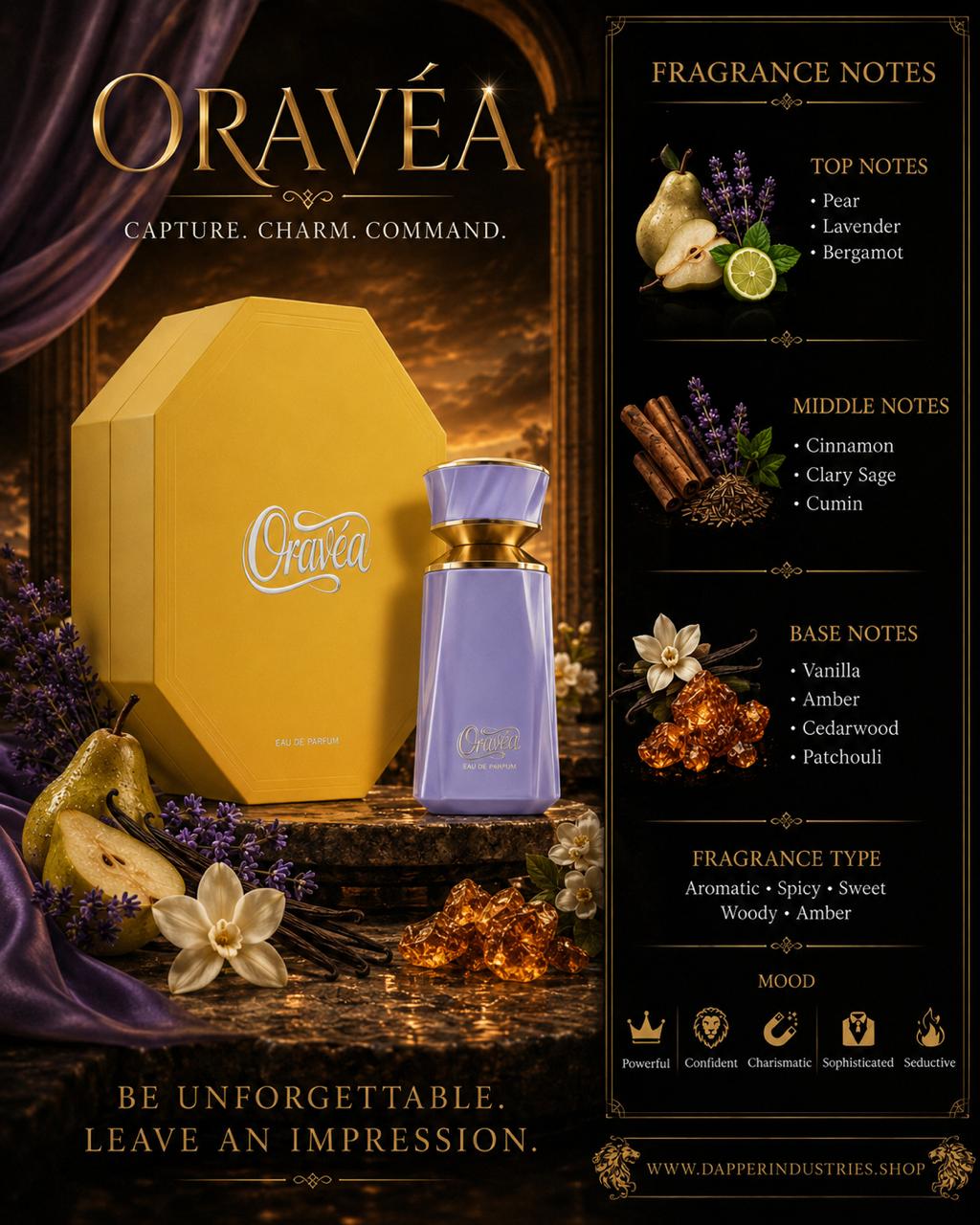 Oravea Paris Corner - 100ml EDP Dubai Perfume – Dapper Industries
