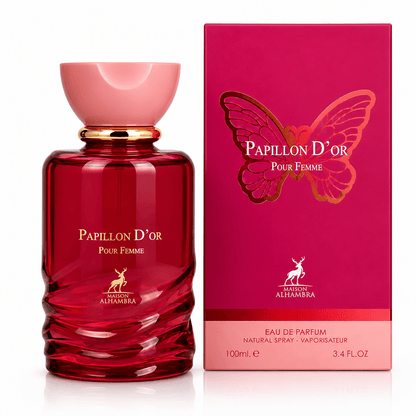 Papillon D'Or By Maison Al-Hambra - 100ml Eau De Parfum Dubai Perfume – Dapper Industries