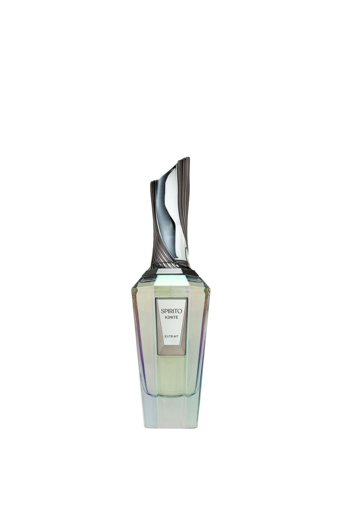 Spirito Ignite by French Avenue – 100ml Extrait de Parfum bottle on white background