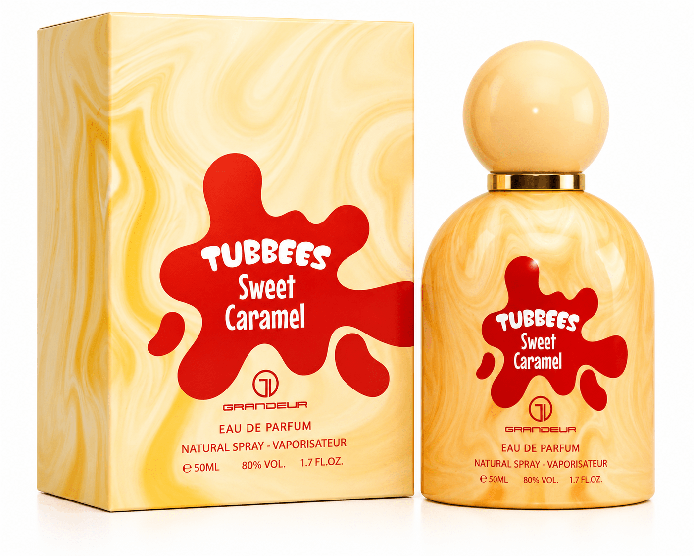 Sweet Caramel Tubbees – 50ml Dubai Perfume – Dapper Industries
